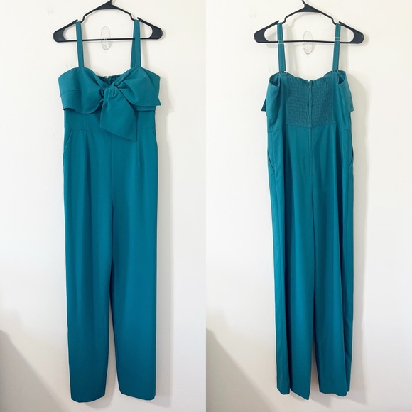 Lilly Pulitzer Kavia Jumpsuit Hosta Green Jumpsuit Size 8 NEW - Picture 3 of 11